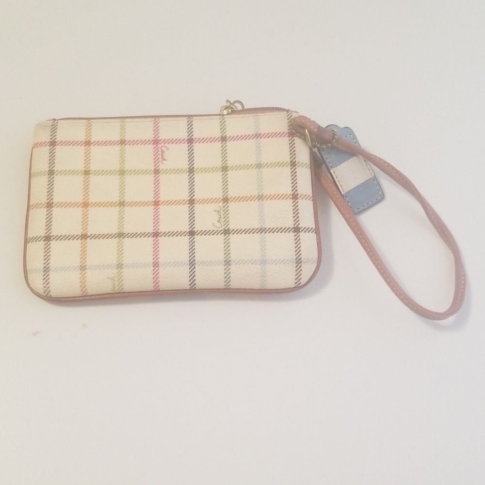 Coach multi color wristlet - Picture 4 of 4